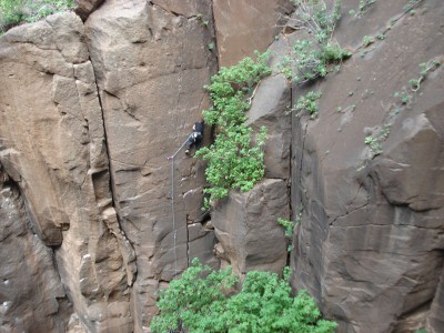 Pablo on Antichorra, 7b